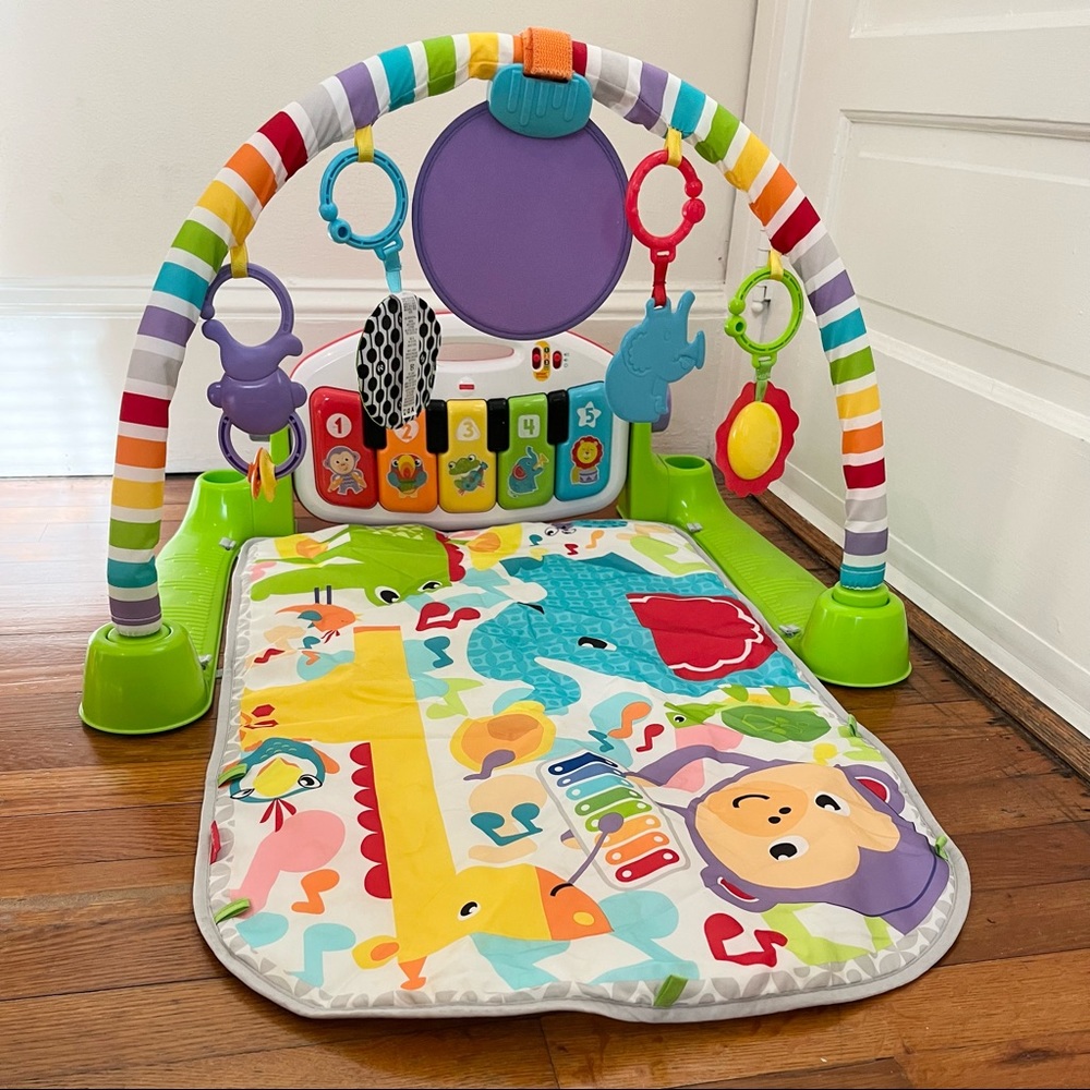 *Complete* Fisher-Price Deluxe Kick & Play Piano Play Gym | Tummy Time Mat Baby